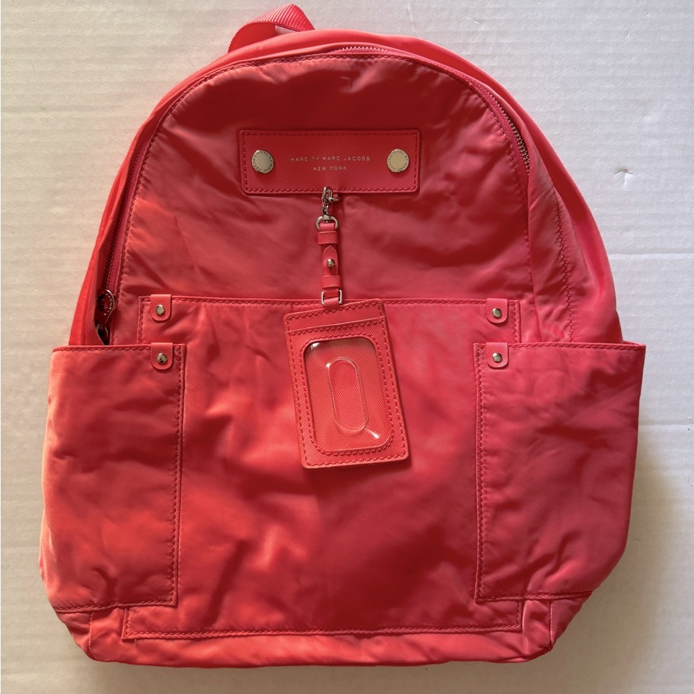 Marc By Marc Jacobs Nylon Backpack Pink